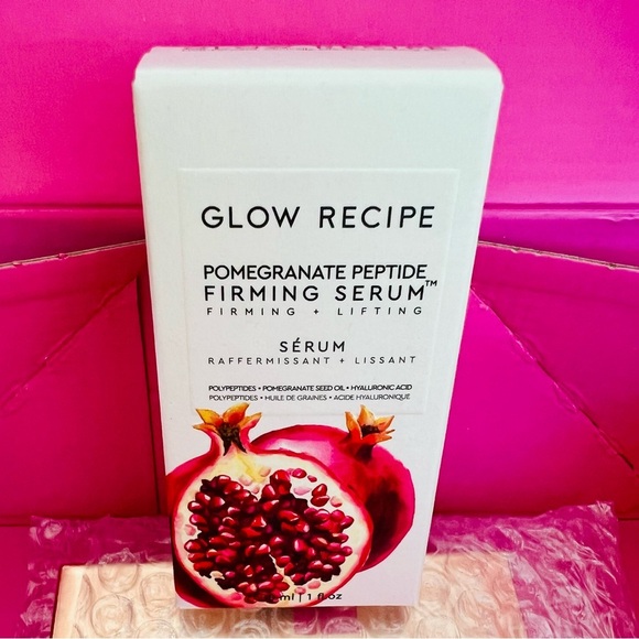 NIB Glow Recipe Pomegranate Peptide Firming Serum- Smooth Firm & Hydrates Skin 🍓 - Picture 10 of 15